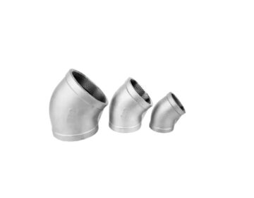 Stainless Steel 45° Screwed Elbow